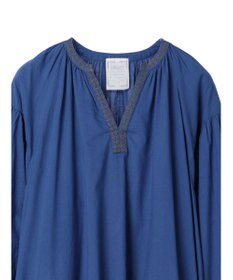 CRAFT STANDARD BOUTIQUE ★インドコットン　ボタニカル刺繍ワンピース