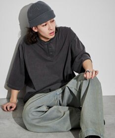 WEGO 【ユニセックス着用ITEM】HENRYNECK　T