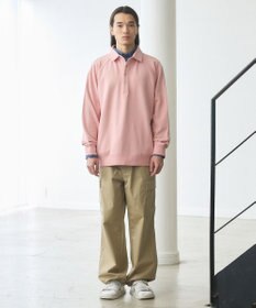 J.PRESS YORK STREET 【UNISEX】ラガータイプラグラン 裏毛トレーナー