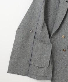 ANY SIS 【洗える】ツイード ジレ