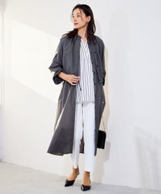 自由区 【UVケア・接触冷感・洗える】3WAYシアー コート