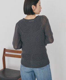 AMERICAN HOLIC 甘編みキャミカーディガンセット