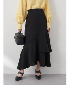 earth music&ecology アシンメトリーイレヘムスカート