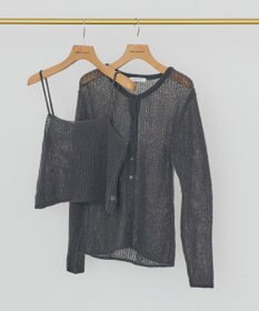 AMERICAN HOLIC 甘編みキャミカーディガンセット