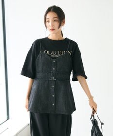 CRAFT STANDARD BOUTIQUE デニム２ＷＡＹキャミビスチェ
