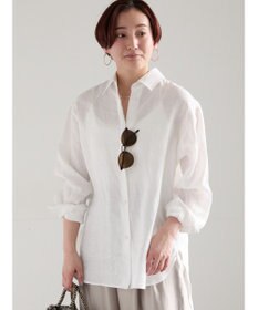 Te chichi フレンチリネンシャツ
