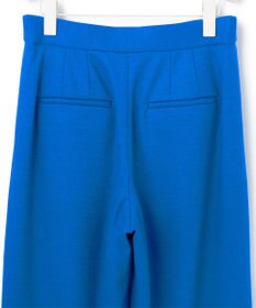 ICB 【洗える】 ウォッシャブルウールジャージー ワイドパンツ