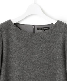 23区 【CLASSY.1月号掲載】ウール圧縮スムース  サック ワンピース