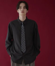 WEGO タイ付きシャツ(LS)