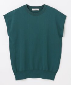 ANY 【UVケア/接触冷感/アンチピリング】クールタッチフレンチスリーブニット