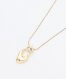 自由区 【カタログ掲載】カーブオーバル ネックレス