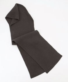 BEIGE， 【洗える】BERTAINA / コットンフーディマフラー