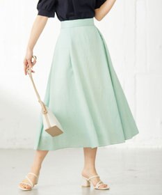 ANY SIS 【洗える】エアリーストライプ スカート