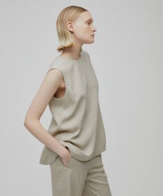 BEIGE， CAROLE / クルーネックブラウス