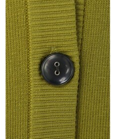 earth music&ecology クルーネックミドル丈カーディガン