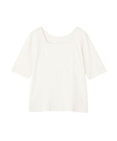 AMERICAN HOLIC スクエアネック5分袖プルオーバー