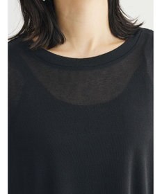 Green Parks 袖チュールドッキングプルオーバー