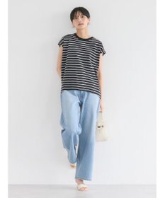 AMERICAN HOLIC 接触冷感フレンチスリーブカットプルオーバー