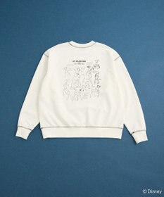 Green Parks １０１匹わんちゃん／バックプリントスウェット