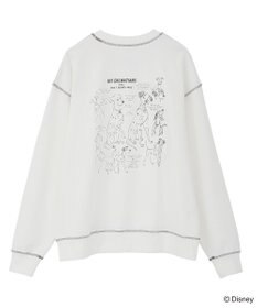 Green Parks １０１匹わんちゃん／バックプリントスウェット