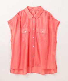 GRACE CONTINENTAL ギャザーシャツ