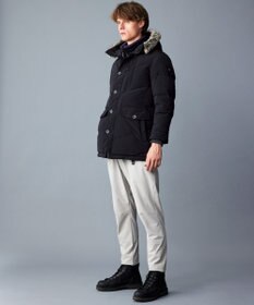 JOSEPH ABBOUD MOUNTAIN  【サスティナブル/ECO撥水/ECOファー/9ポケット/男女兼用】Pe/Nyピーチ ダウンコート