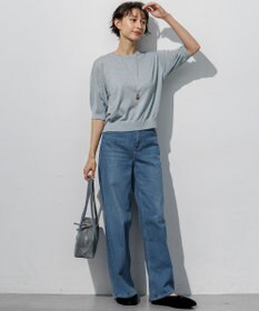 23区 【先行予約/RED CARD TOKYO×23区】ストレッチ デニムワイドパンツ