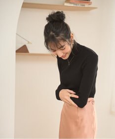 WEGO 【手洗い可】タートルネックニット