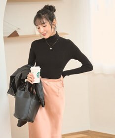 WEGO 【手洗い可】タートルネックニット