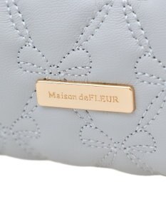 Maison de FLEUR EC限定リボンキルティングロングポーチ