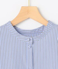 組曲 【前後着用可】コンパクトシャーティング チュニックブラウス