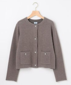 組曲 L 【加藤ローサさん着用】フラッフィーファーニット ジャケット