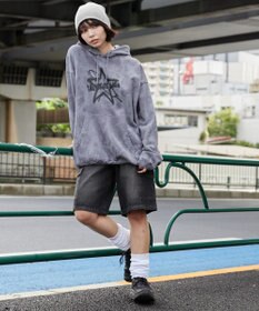 WEGO 【ユニセックス着用ITEM】スノーダイグラフィックビッグパーカー