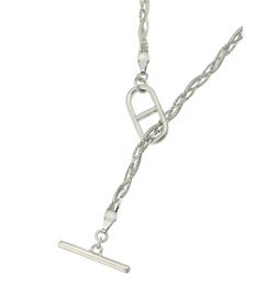 Green Parks ｅｖｅｒｙ　ｗａｌｋ．　マンテルチェーン編みネックレス