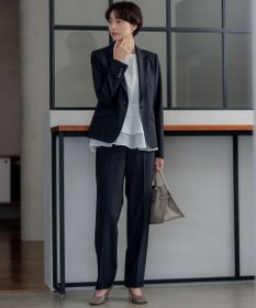 23区 S 【セットアップ対応】ラフィーネウール テーパードパンツ