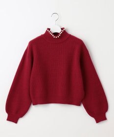 Feroux パール襟 ニット