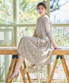 Tiaclasse シアーショートカーディガン