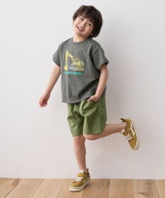 ANY KIDS 車プリント 半袖Tシャツ