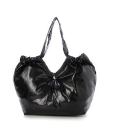 UNBILLION カシュカシュ cachecache / メタリックギャザーパッカブルトート