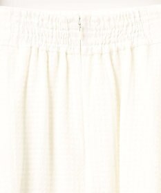 組曲 L ステッチストライプドビー フレアスカート