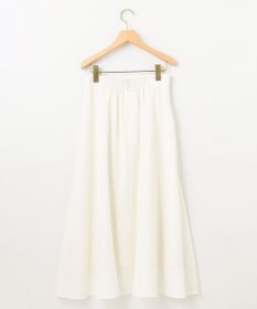 組曲 ステッチストライプドビー フレアスカート