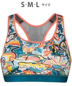 CW-X 【WOMEN】 CW-X 【CHUMS (チャムス)コラボ】 スポーツブラ スポーツゆれケアブラ 【スポーツ時のゆれからバストを守る】 ノンワイヤー トレーニング ジョギング レディース LNY120 /ワコール