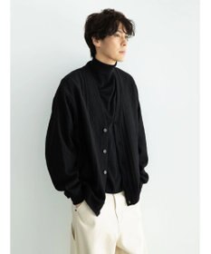 CRAFT STANDARD BOUTIQUE ケーブル柄カットカーディガン1