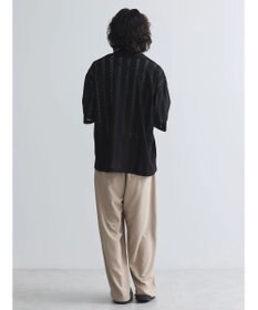 CRAFT STANDARD BOUTIQUE レースオープンカラーシャツ