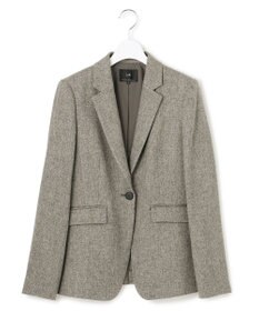 23区 【洗える】ウールライクカルゼ テーラード ジャケット
