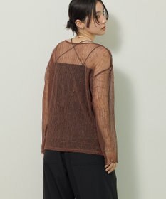 Green Parks シアークラッシュプルオーバー