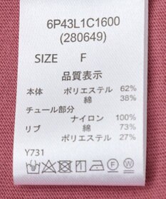 Green Parks ・ＥＬＥＮＣＡＲＥ　ＤＵＥ　チュールレイヤードロンＴＥＥ