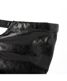 UNBILLION カシュカシュ cachecache / メタリックギャザーパッカブルトート