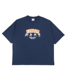 WEGO 【ユニセックス着用ITEM/MLサイズ展開】別注VISIONゴーストスケーターグラフィックT（SS）