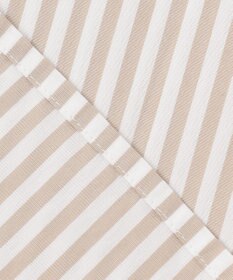 Feroux 【洗える】カラーストライプビッグ シャツ